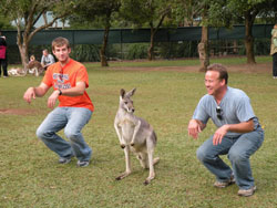 Youth at the zoo